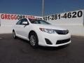 Super White - Camry LE Photo No. 1