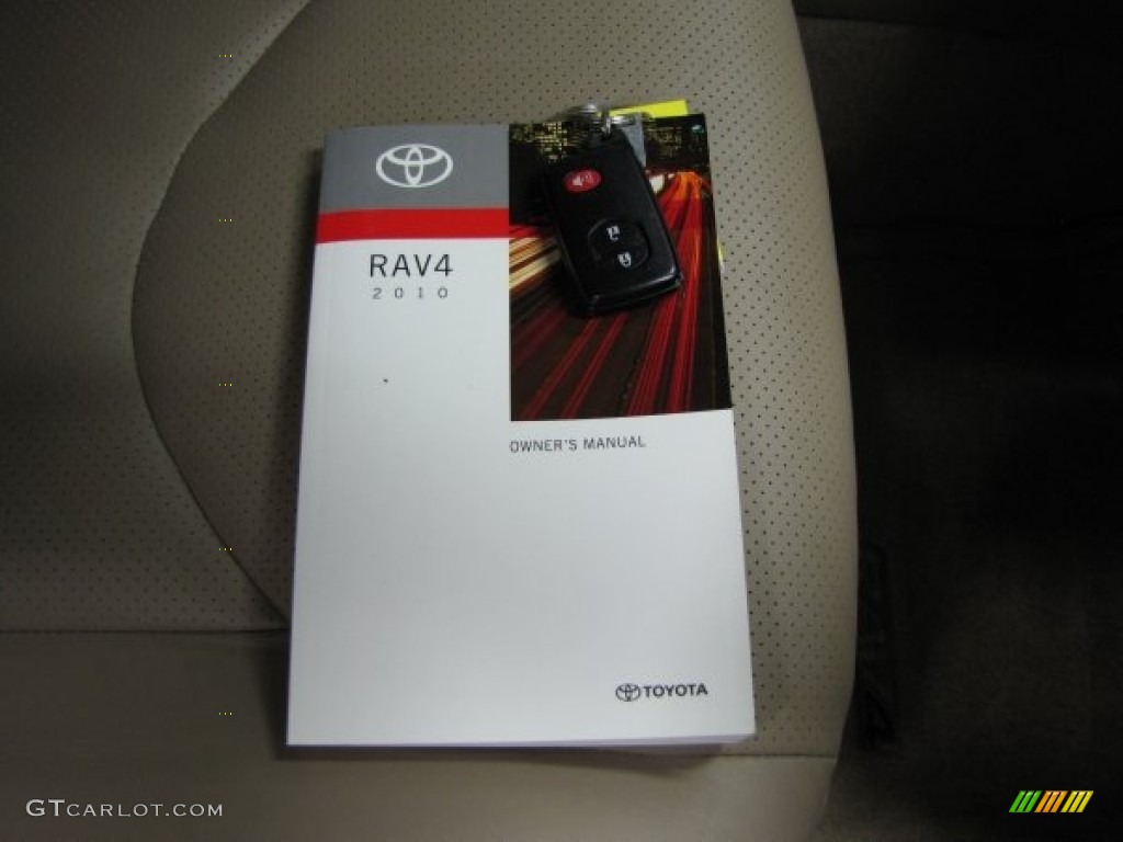 2010 RAV4 Limited 4WD - Super White / Sand Beige photo #28
