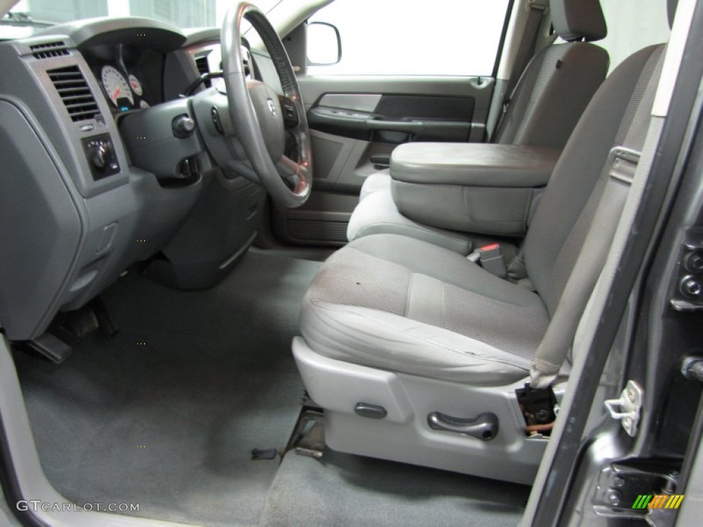 2008 Ram 1500 ST Quad Cab 4x4 - Mineral Gray Metallic / Medium Slate Gray photo #6