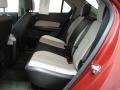 2012 Chevrolet Equinox Light Titanium/Jet Black Interior Rear Seat Photo