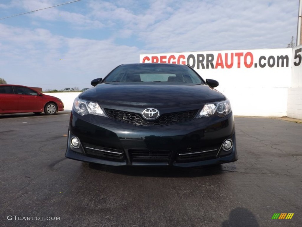 2013 Camry SE - Cosmic Gray Metallic / Black photo #2