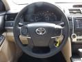 2013 Super White Toyota Camry LE  photo #11