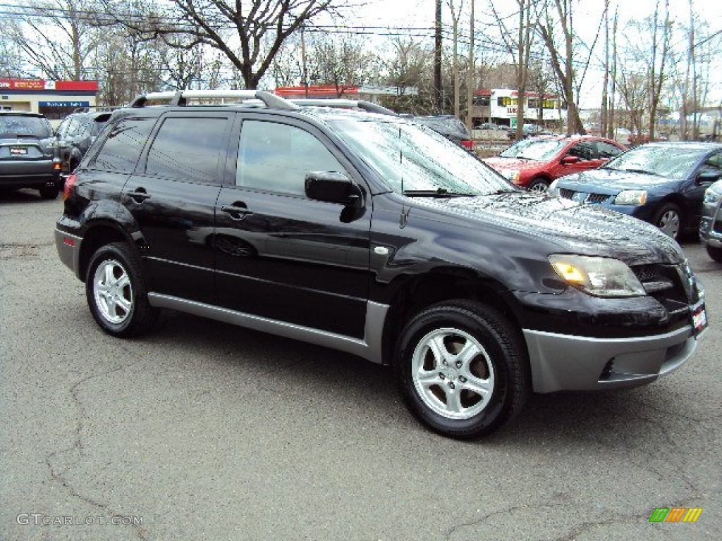 Labrador Black Pearl 2004 Mitsubishi Outlander LS Exterior Photo #79056142