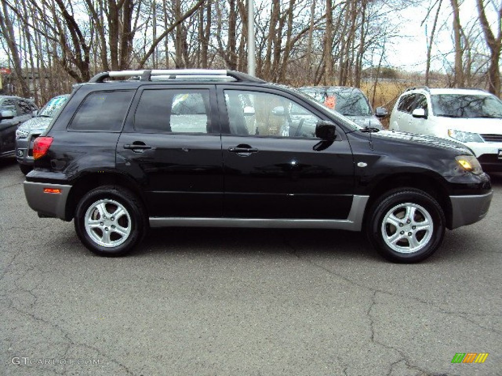 Labrador Black Pearl 2004 Mitsubishi Outlander LS Exterior Photo #79056154