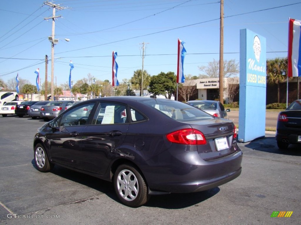 2013 Fiesta S Sedan - Violet Gray / Charcoal Black/Light Stone photo #6