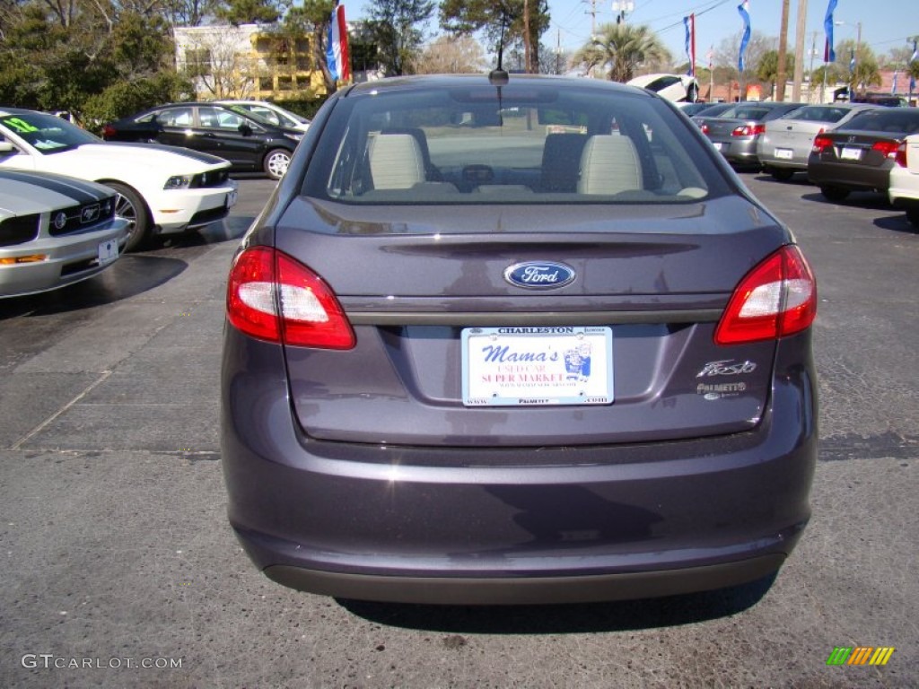 2013 Fiesta S Sedan - Violet Gray / Charcoal Black/Light Stone photo #7