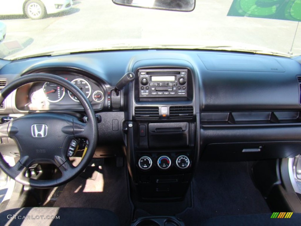 2005 CR-V LX 4WD - Satin Silver Metallic / Black photo #15