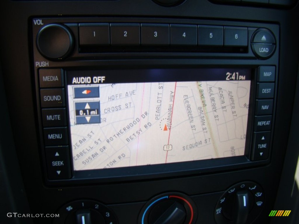 2007 Ford Mustang Shelby GT500 Coupe Navigation Photo #79057465