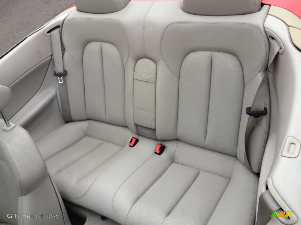 2000 CLK 430 Cabriolet - Magma Red / Charcoal photo #26