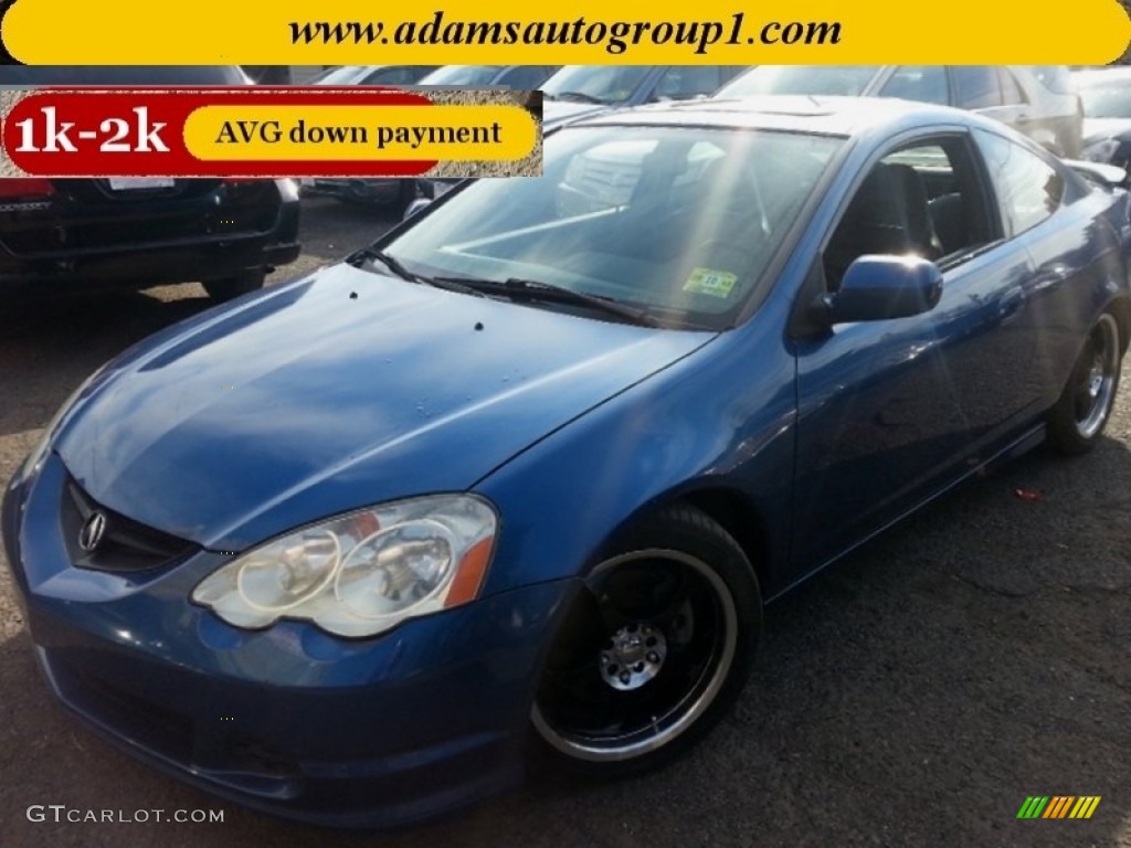 2003 RSX Type S Sports Coupe - Arctic Blue Pearl / Ebony photo #1