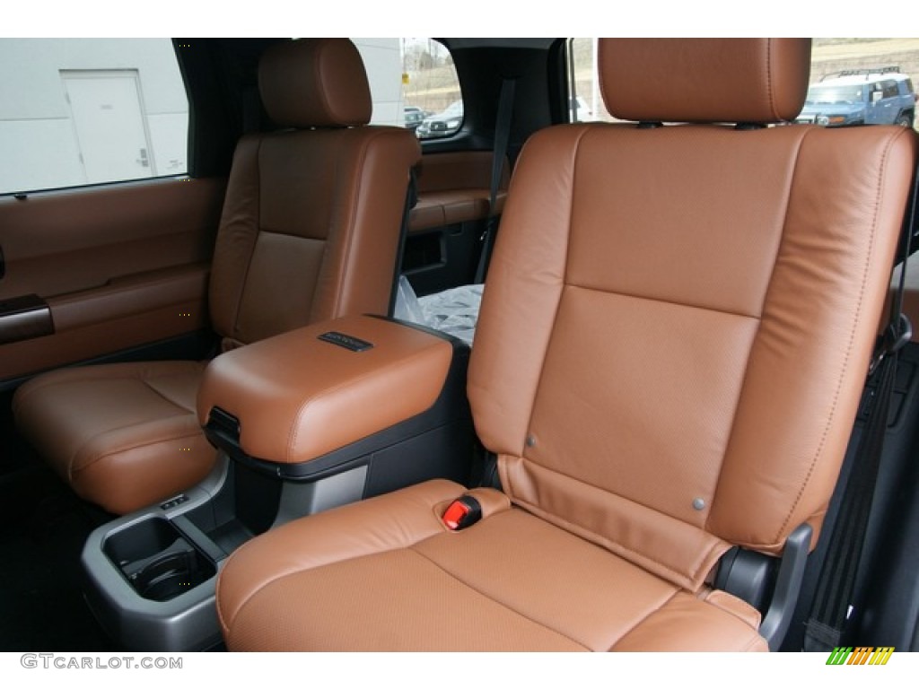 2013 Toyota Sequoia Platinum 4WD Rear Seat Photo #79060501