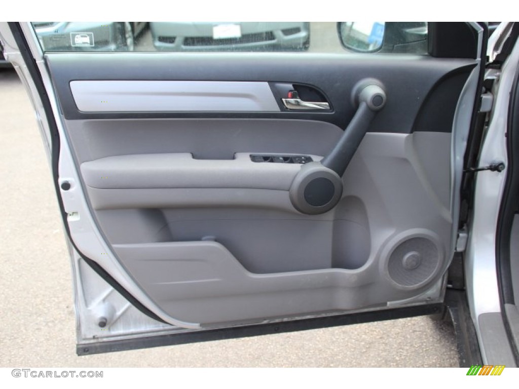 2010 Honda CR-V LX AWD Gray Door Panel Photo #79061005