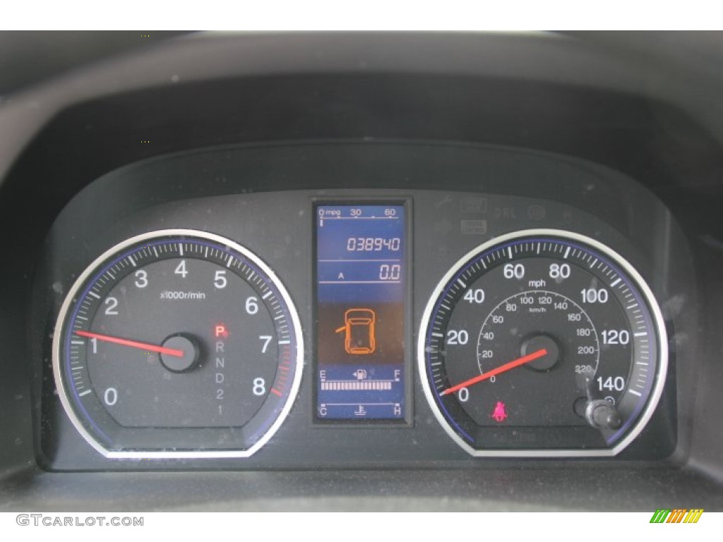 2010 Honda CR-V LX AWD Gauges Photos