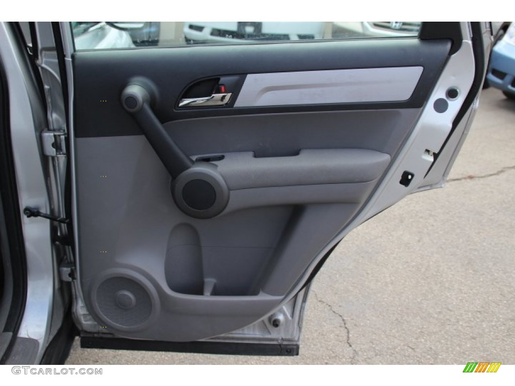 2010 Honda CR-V LX AWD Gray Door Panel Photo #79061156