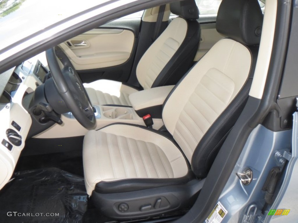 Cornsilk Beige Two Tone Interior 2010 Volkswagen CC Sport Photo #79061659