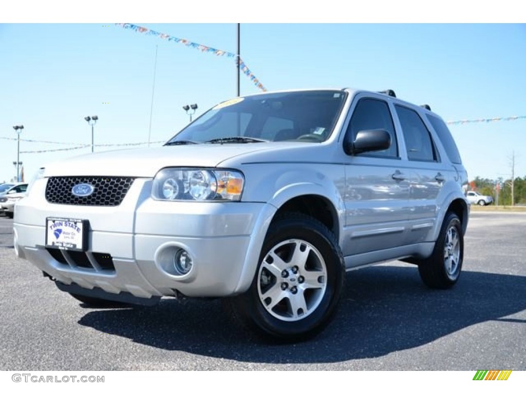 Silver Metallic Ford Escape