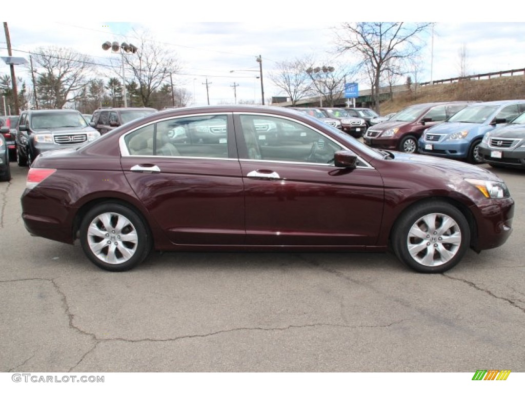 Basque Red Pearl 2010 Honda Accord EX-L V6 Sedan Exterior Photo #79062734