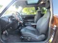 Front Seat of 2009 Cooper S Clubman