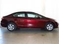 2013 Crimson Red Pearl Honda Civic LX Sedan  photo #2