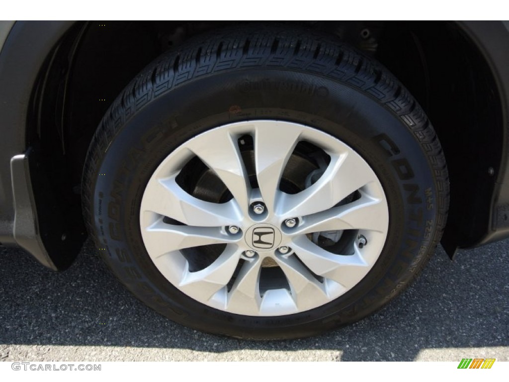 2012 CR-V EX - Polished Metal Metallic / Gray photo #25