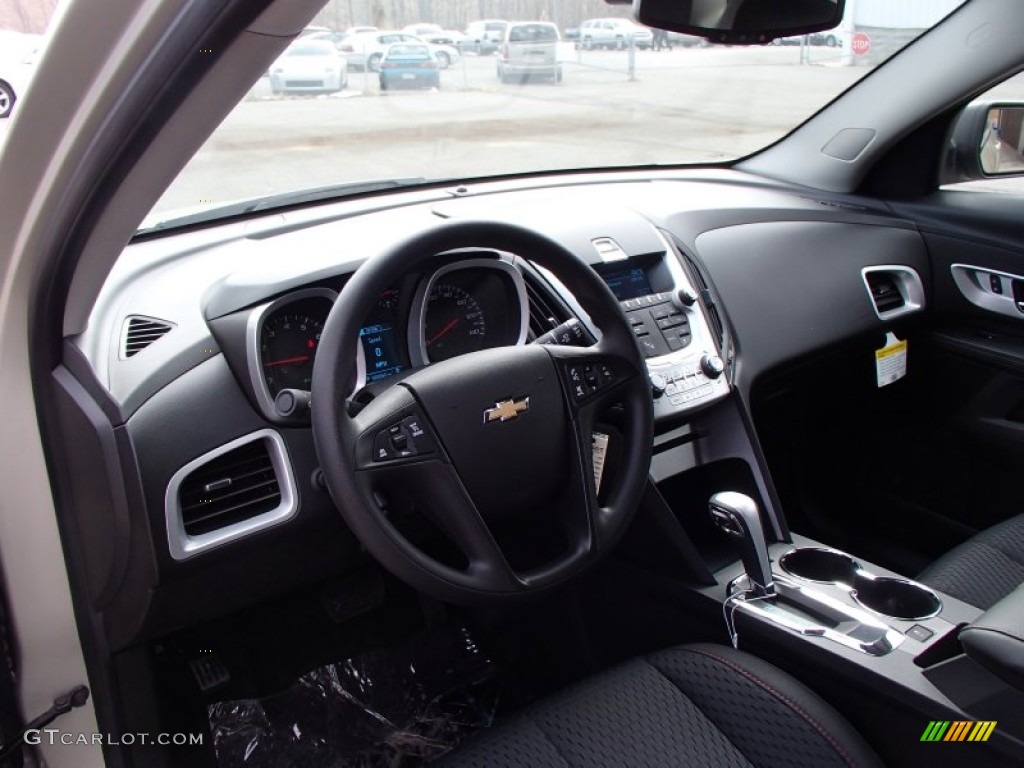 2013 Equinox LS - Champagne Silver Metallic / Jet Black photo #10