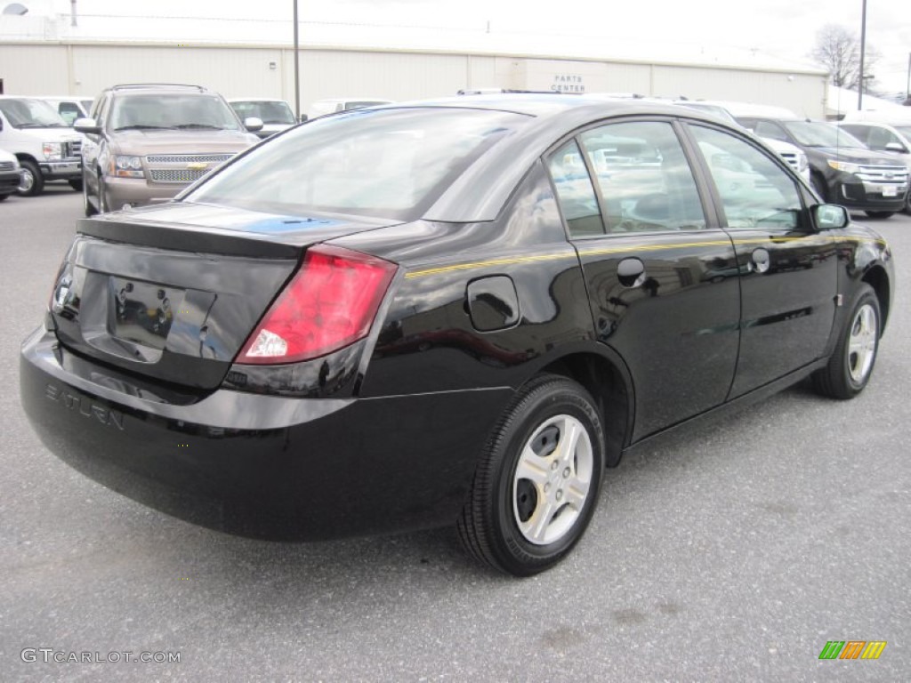 Black 2003 Saturn ION 1 Sedan Exterior Photo #79066847