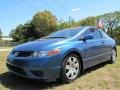 2007 Atomic Blue Metallic Honda Civic LX Coupe  photo #1