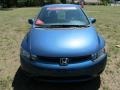 2007 Atomic Blue Metallic Honda Civic LX Coupe  photo #2