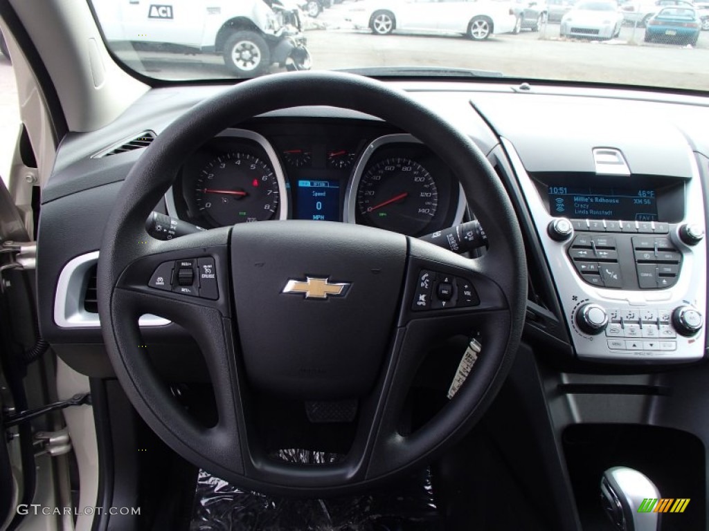 2013 Equinox LS - Champagne Silver Metallic / Jet Black photo #18