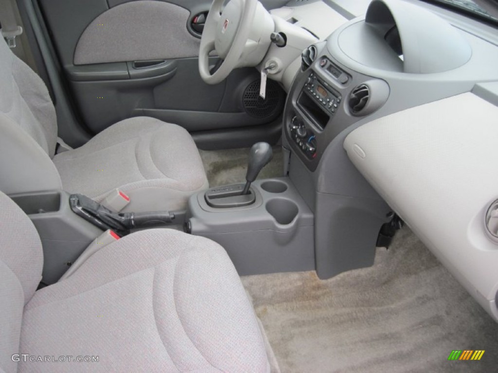 Gray Interior 2003 Saturn ION 1 Sedan Photo #79066997