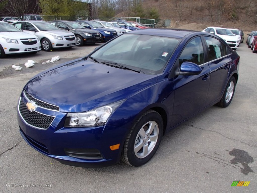 2013 Cruze LT - Blue Topaz Metallic / Jet Black photo #4