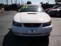 2002 Oxford White Ford Mustang V6 Convertible  photo #3