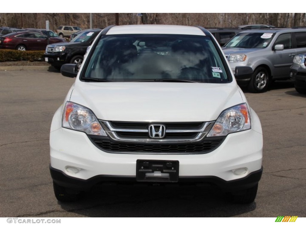 2011 CR-V SE 4WD - Taffeta White / Gray photo #2