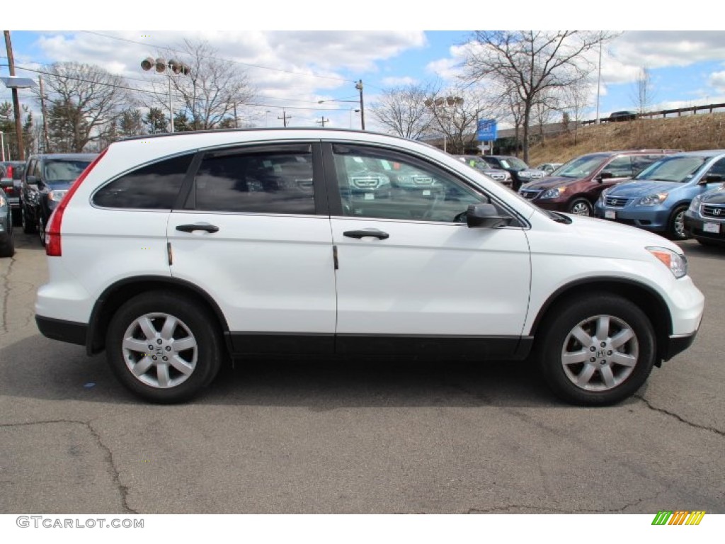 2011 CR-V SE 4WD - Taffeta White / Gray photo #4