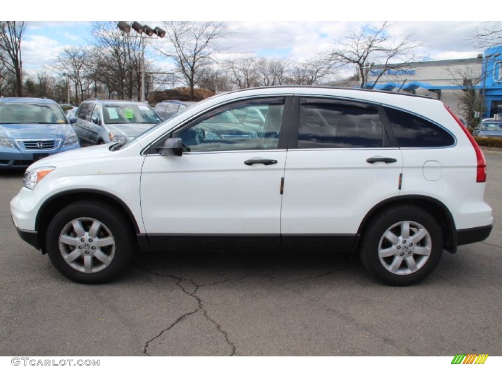 2011 CR-V SE 4WD - Taffeta White / Gray photo #6