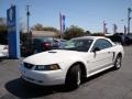 2002 Oxford White Ford Mustang V6 Convertible  photo #23