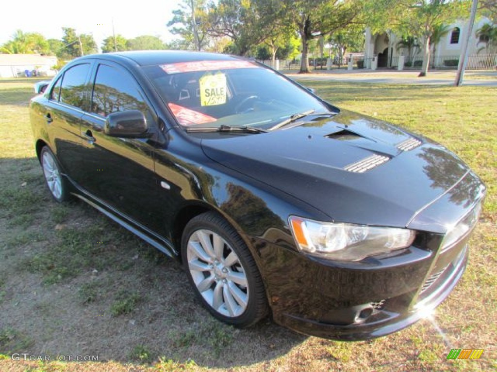 Tarmac Black Pearl 2009 Mitsubishi Lancer RALLIART Exterior Photo #79068264