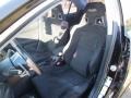 2009 Mitsubishi Lancer Black Interior Front Seat Photo