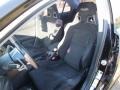 Black 2009 Mitsubishi Lancer RALLIART Interior Color