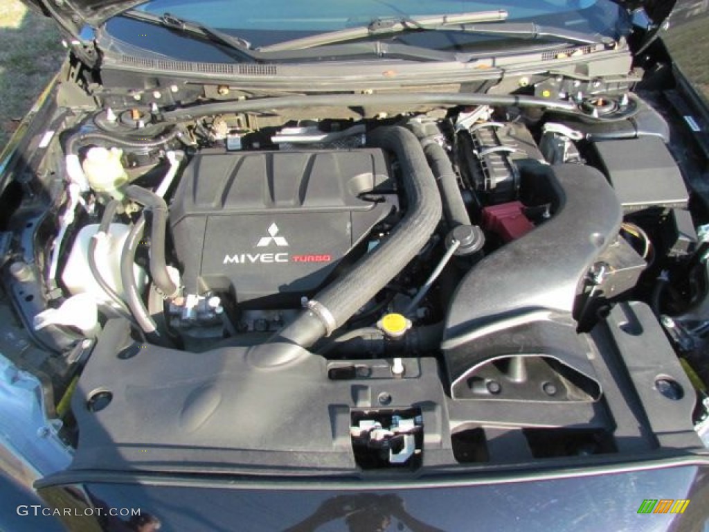 2009 Mitsubishi Lancer RALLIART 2.0 Liter Turbocharged Intercooled DOHC 16-Valve MIVEC Inline 4 Cylinder Engine Photo #79068529