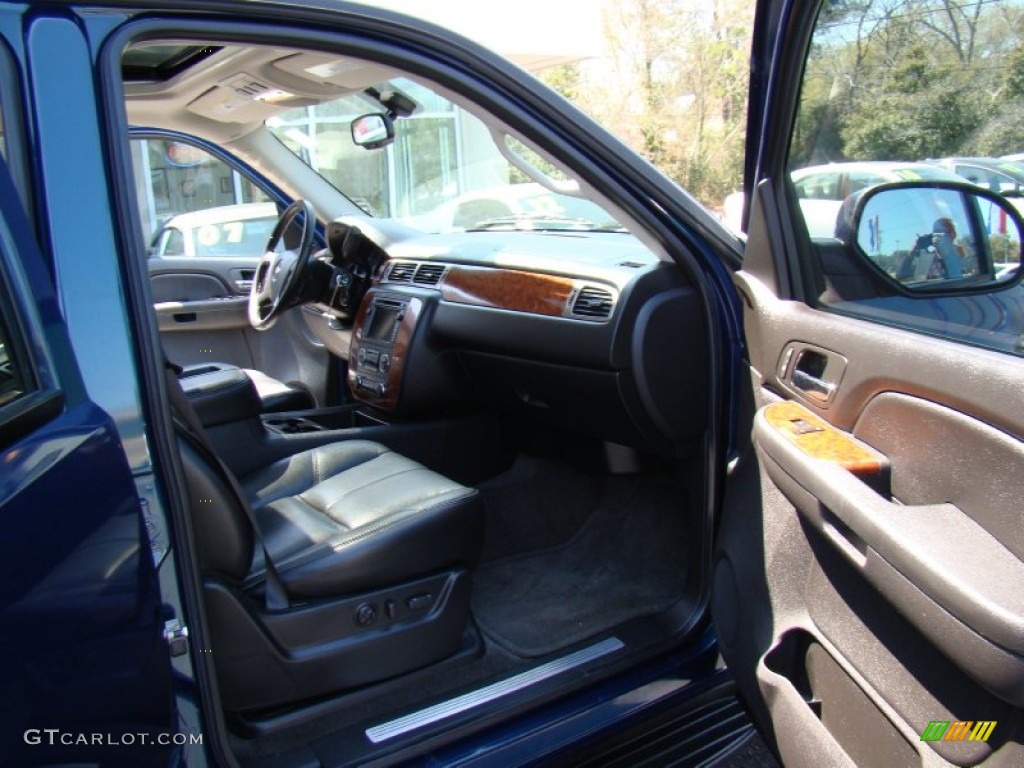 2007 Tahoe LTZ - Bermuda Blue Metallic / Ebony photo #14