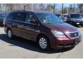 Dark Cherry Pearl 2010 Honda Odyssey EX-L Exterior