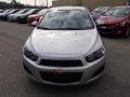 2013 Silver Ice Metallic Chevrolet Sonic LT Hatch  photo #3