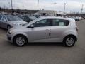 2013 Silver Ice Metallic Chevrolet Sonic LT Hatch  photo #5