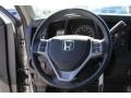 Gray 2011 Honda Ridgeline RTL Steering Wheel