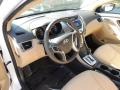 2012 Shimmering White Hyundai Elantra GLS  photo #3