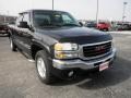 2004 Onyx Black GMC Sierra 1500 SLE Extended Cab 4x4  photo #2