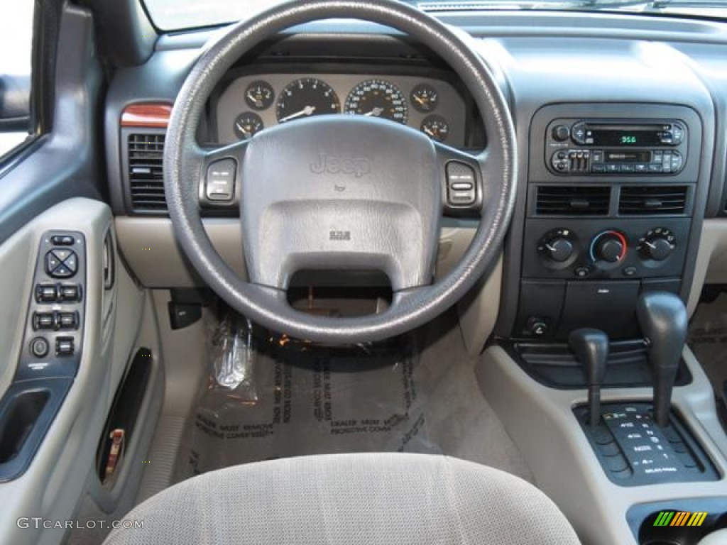 1999 Grand Cherokee Laredo 4x4 - Patriot Blue Pearl / Taupe photo #5