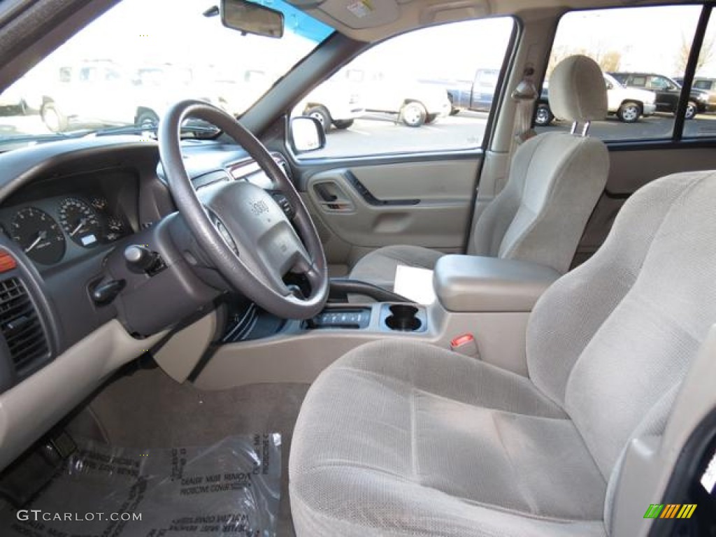 1999 Grand Cherokee Laredo 4x4 - Patriot Blue Pearl / Taupe photo #8