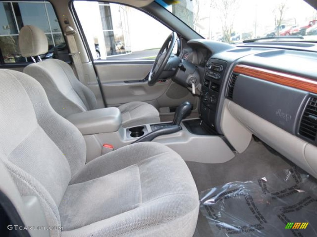 1999 Grand Cherokee Laredo 4x4 - Patriot Blue Pearl / Taupe photo #21